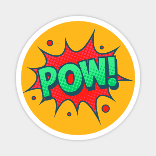 Comic Pow! Magnet
